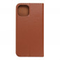Apple iPhone 14 Wallet Cases Leather case SMART PRO Elegant  Brown
