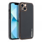 Apple iPhone 14 Plus Case Leather Black