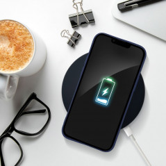 Apple iPhone 14 Plus Case Soft Dark blue