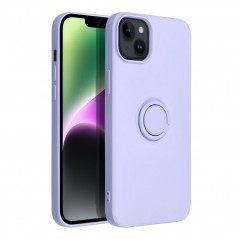 Apple iPhone 14 Plus Case Silicone ring Violet