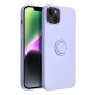 Apple iPhone 14 Plus Case Silicone ring Violet