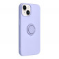 Apple iPhone 14 Plus Case Silicone ring Violet