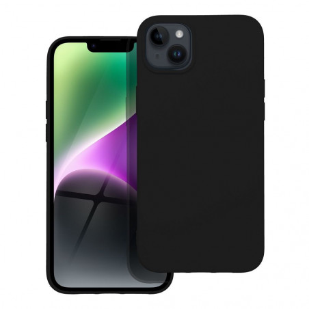 Apple iPhone 14 Plus Case Silicone Elegant Black