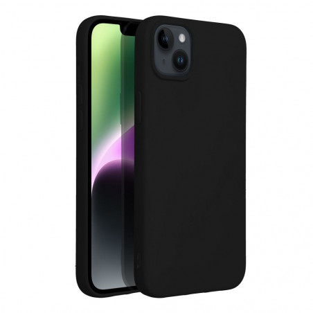 Apple iPhone 14 Plus Case Silicone Elegant Black