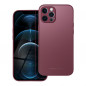 Apple iPhone 12 Pro Max Case Roar Matte Glass Stylish  Claret