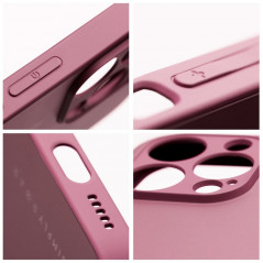 Apple iPhone 13 Pro Case Roar Matte Glass Stylish  Claret