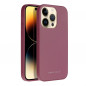 Apple iPhone 14 Case Roar Matte Glass Stylish  Claret