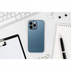 Apple iPhone 14 Case Roar Matte Glass Stylish  Blue