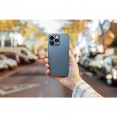 Apple iPhone 14 Case Roar Matte Glass Stylish  Blue