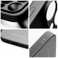 Apple iPhone 14 Plus Case Roar Matte Glass Stylish  Black