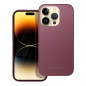 Apple iPhone 14 Pro Case Roar Matte Glass Stylish  Claret