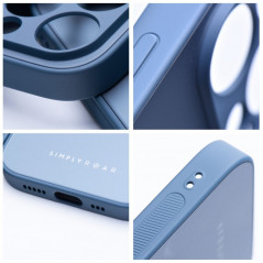 Apple iPhone X Case Roar Matte Glass Stylish  Blue