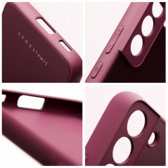 Samsung Galaxy A03s Case Roar Matte Glass Stylish  Claret