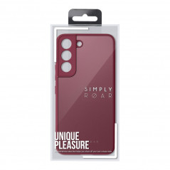 Samsung Galaxy A03s Case Roar Matte Glass Stylish  Claret