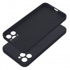 Apple iPhone 11 Pro Max Case Silicone Mag Cover MagSAFE  Black