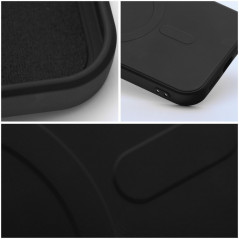 Apple iPhone 12 Case Silicone Mag Cover MagSAFE  Black