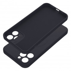 Apple iPhone 12 Pro Max Case Silicone Mag Cover MagSAFE  Black