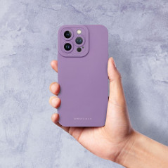 Apple iPhone 12 Case Roar Luna Monochrome, Stylish, An aesthetic accessory  Violet
