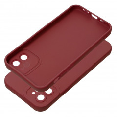 Apple iPhone 12 Case Roar Luna Monochrome, Stylish, An aesthetic accessory  Red