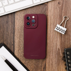 Apple iPhone 12 Case Roar Luna Monochrome, Stylish, An aesthetic accessory  Red