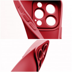 Apple iPhone 12 Case Roar Luna Monochrome, Stylish, An aesthetic accessory  Red