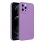 Apple iPhone 12 Pro Max Case Roar Luna Monochrome, Stylish, An aesthetic accessory  Violet