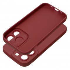 Apple iPhone 14 Pro Case Roar Luna Monochrome, Stylish, An aesthetic accessory  Red
