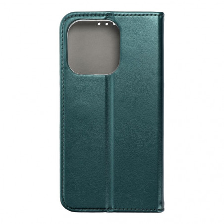Apple iPhone 14 Pro Wallet Cases Smart Magneto book Dark green