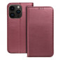Apple iPhone 14 Pro Wallet Cases Smart Magneto book Burgundy