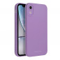 Apple iPhone XR Case Roar Luna Monochrome, Stylish, An aesthetic accessory  Violet