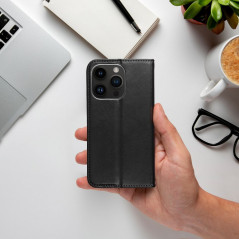 Apple iPhone 12 Pro Wallet Cases Smart Magneto book Black