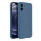 Apple iPhone 12 Case Silicone Mag Cover MagSAFE  Blue