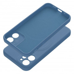 Apple iPhone 12 Case Silicone Mag Cover MagSAFE  Blue
