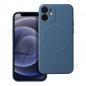 Apple iPhone 12 mini Case Silicone Mag Cover MagSAFE  Blue