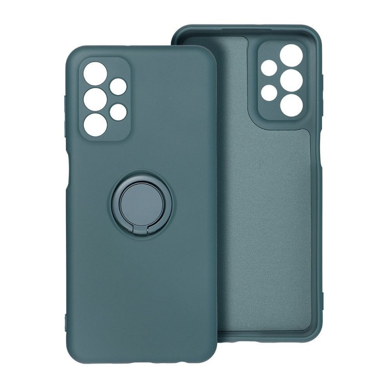 Samsung Galaxy A23 5G Case Silicone ring Green