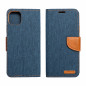 Samsung Galaxy S23 5G Wallet Cases CANVAS Book Navy blue