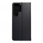 Samsung Galaxy S23 Ultra 5G Wallet Cases LUNA Book Gold Elegant  Black