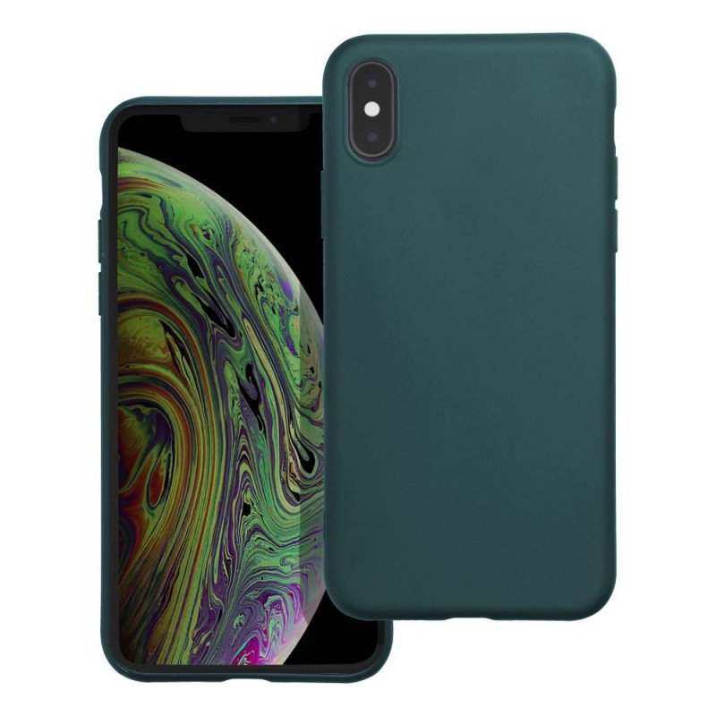 Apple iPhone X Case MATT Dark green