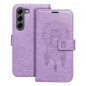Samsung Galaxy S23 5G Wallet Cases MEZZO Book Dreamcatcher  Purple