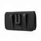 Samsung Galaxy S21 Ultra 5G Univerzálne puzdro, Horizontal holsters Horizontal Belt Holster OXFORD Black