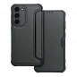 Samsung Galaxy S23 Plus 5G Wallet Cases Razor Book Carbon Fibre, Carbon pattern  Black