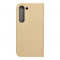 Samsung Galaxy S23 5G Wallet Cases Sensitive Book Gold