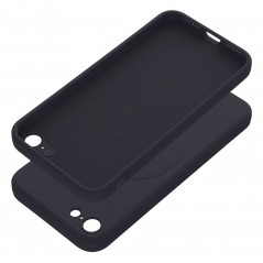 Apple iPhone SE 2020 Case Silicone Mag Cover MagSAFE  Black