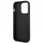 Apple iPhone 14 Pro Case Guess 4G Gold Logo Elegant  Grey