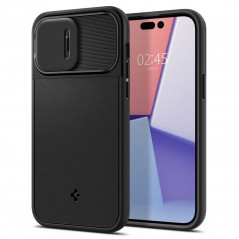 Apple iPhone 14 Pro Max Case Spigen Optik Armor Black
