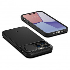 Apple iPhone 14 Pro Max Case Spigen Optik Armor Black