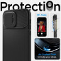Apple iPhone 14 Pro Max Case Spigen Optik Armor Black