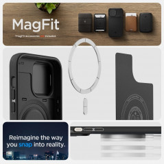Apple iPhone 14 Pro Max Case Spigen Optik Armor Black