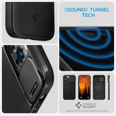 Apple iPhone 14 Pro Max Case Spigen Optik Armor Black