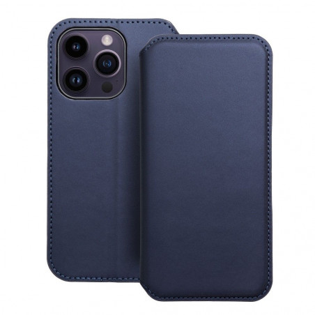 Apple iPhone 14 Pro Wallet Cases Dual Pocket book Navy